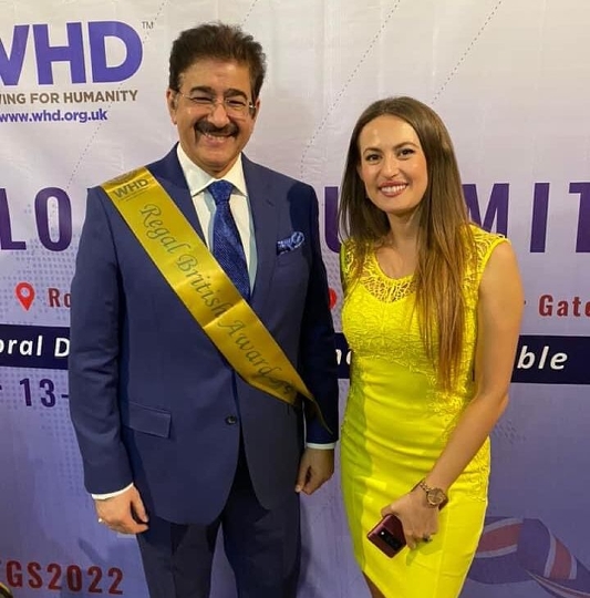 Prestigious  Regal British Award For Sandeep Marwah