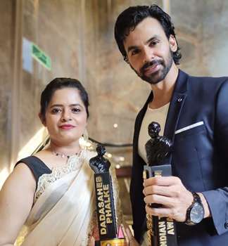 Model And Actress Swati Lanke Bags Dadasaheb Phalke Indian Television Award 2023