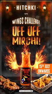 Get Fired Up! Hitchki X Naagin Sauce Unveil Their ‘Uff Uff Mirchi Wings Challenge’