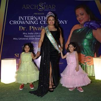 Dr. Piyali Roy Was Crowned Mrs  Universe India-USA 2024, Also Will Be Showcasing Her Designs At Milan Fashion Week & Paris Fashion Week